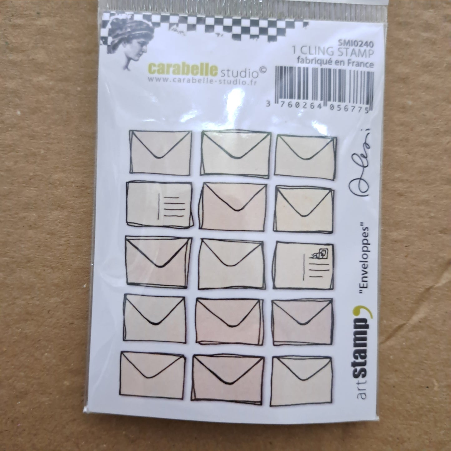 cling stempel envelopjes