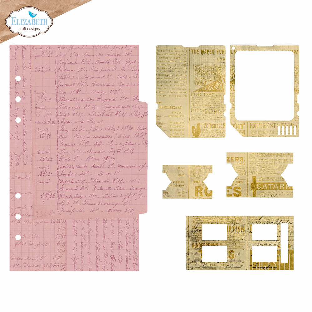 Botanical Blend Elizabeth Craft Designs complete collectie inclusief book 9