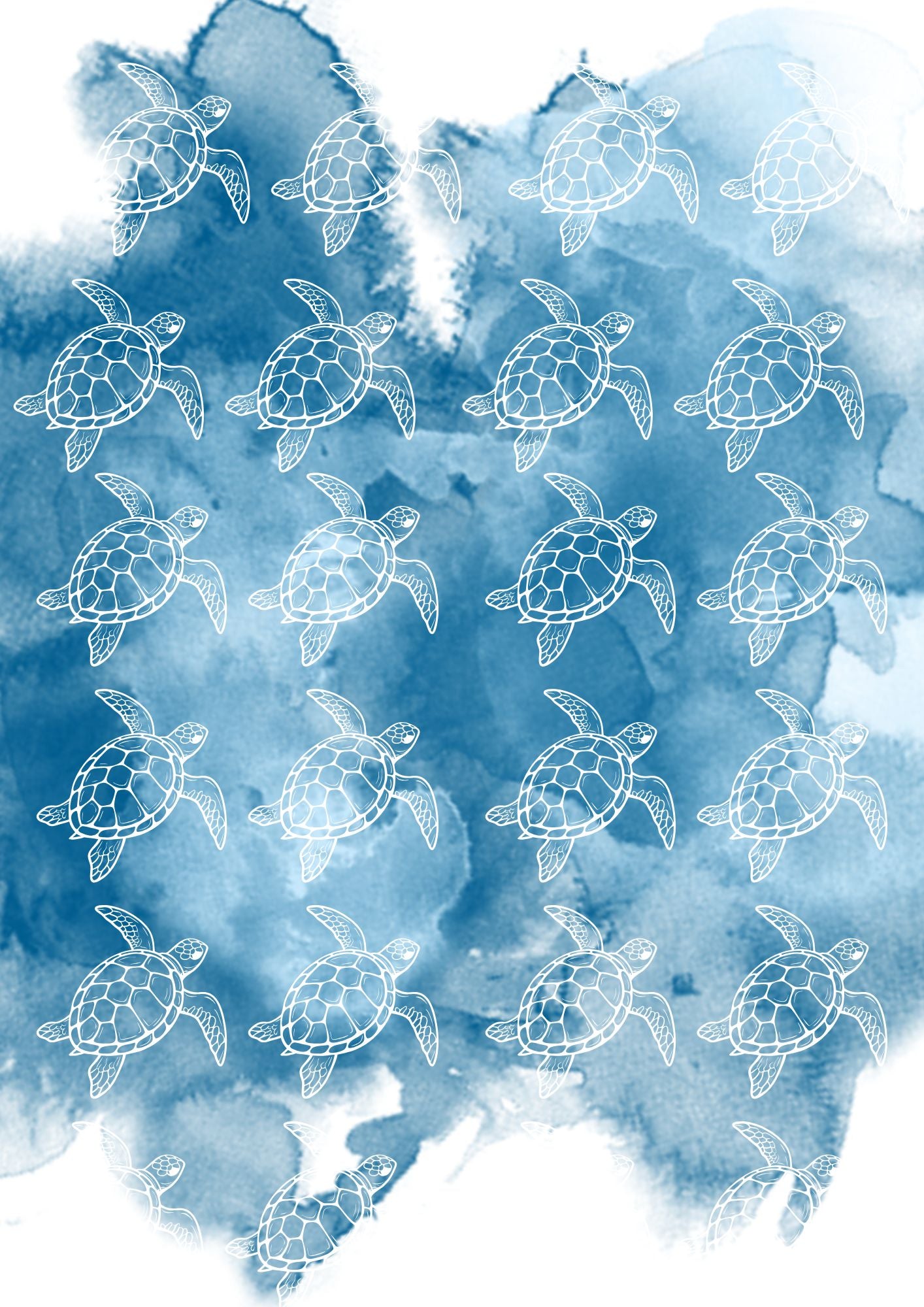 Sea Turtle Kit 2025 – Digitale Printable Set (11 pagina’s)