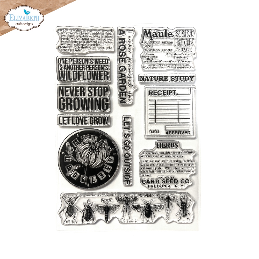 Botanical Blend Elizabeth Craft Designs complete collectie inclusief book 9