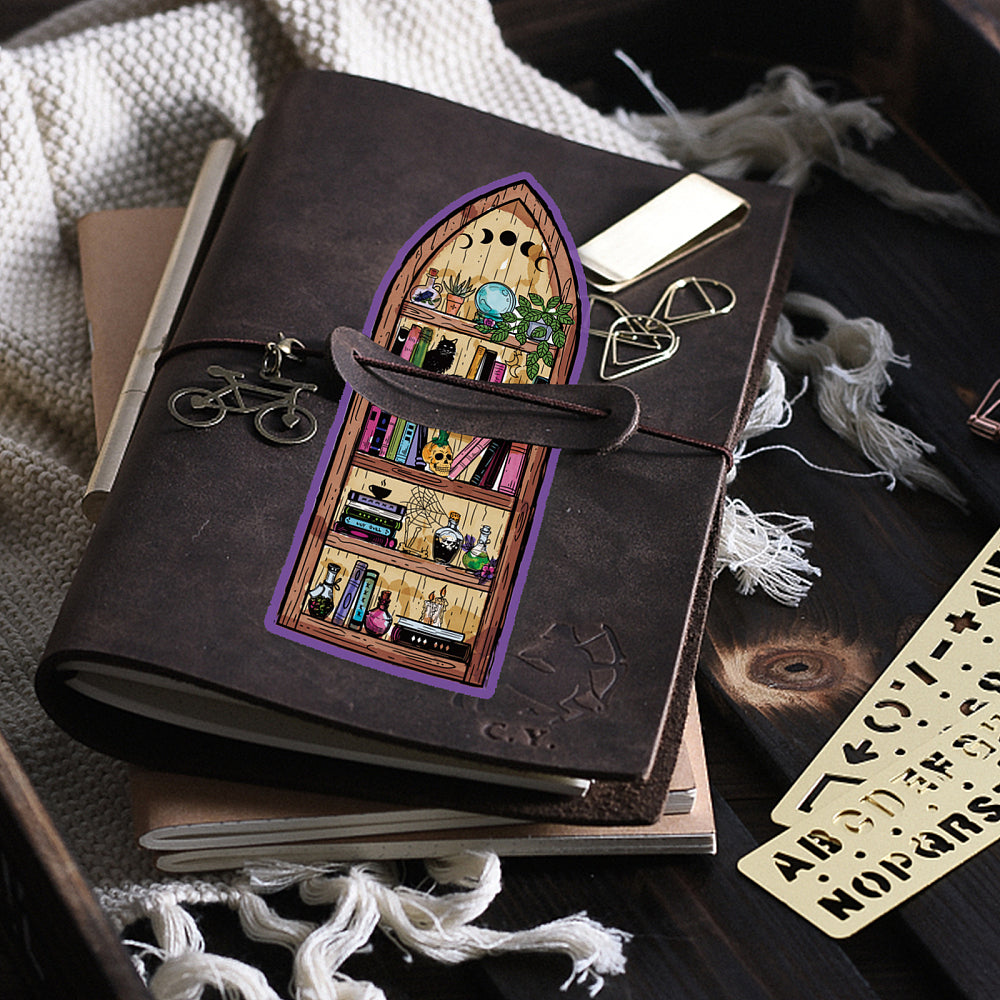 clearstempels clearstamps MAGISCHE BOEKENKAST - bababa