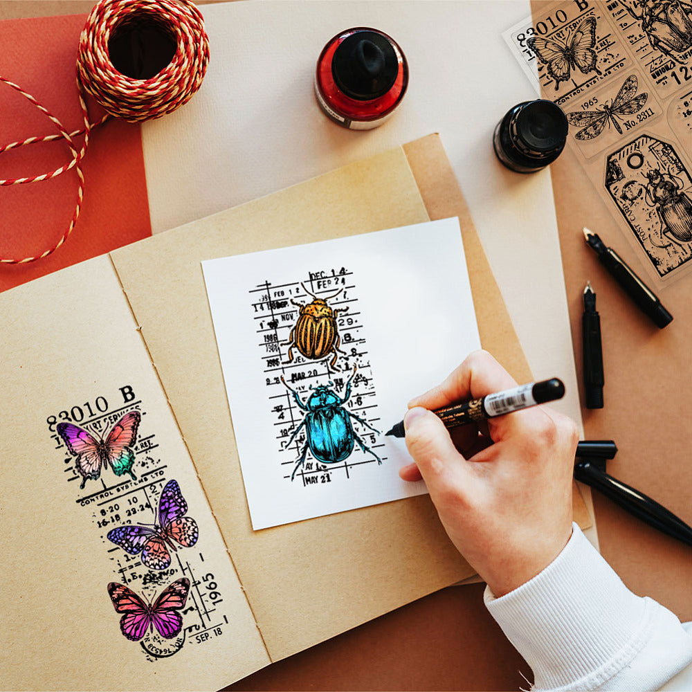 clear stamps insects 2