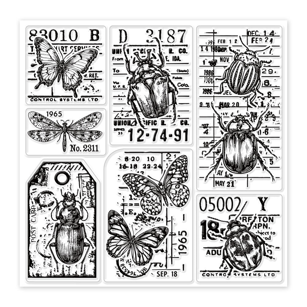 clear stamps insects 2