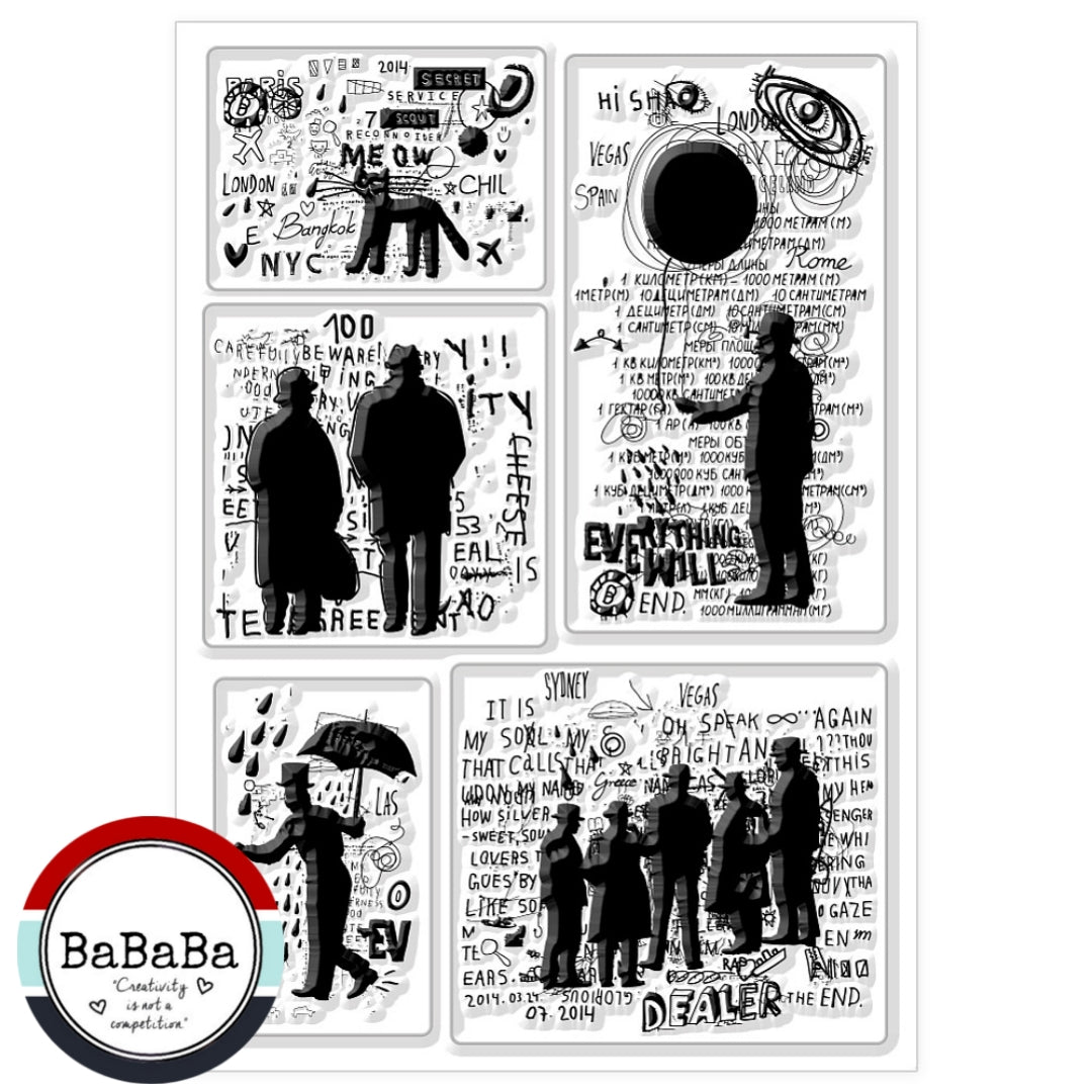 clearstamps silhouetten