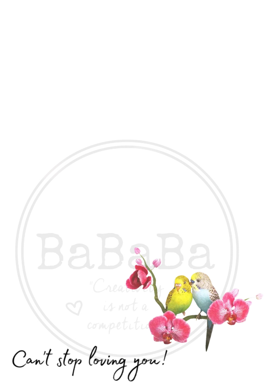 bundel met briefpapier vogels en tekst digitale download