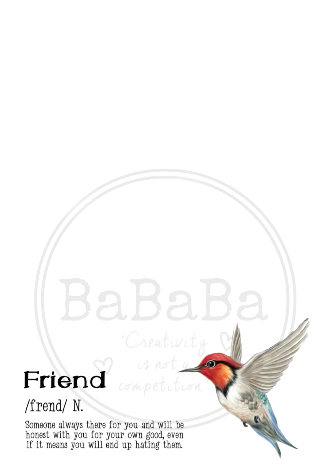 bundel met briefpapier vogels en tekst digitale download