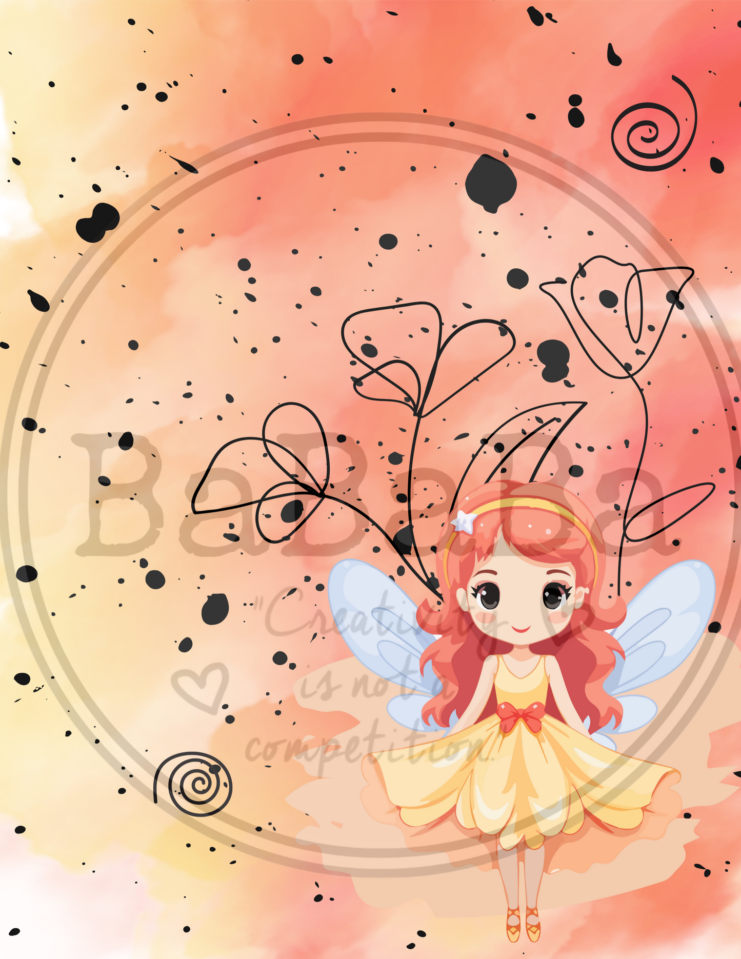 Fairy Girls Kit – Magische Digitale Illustraties voor Creatieve Projecten