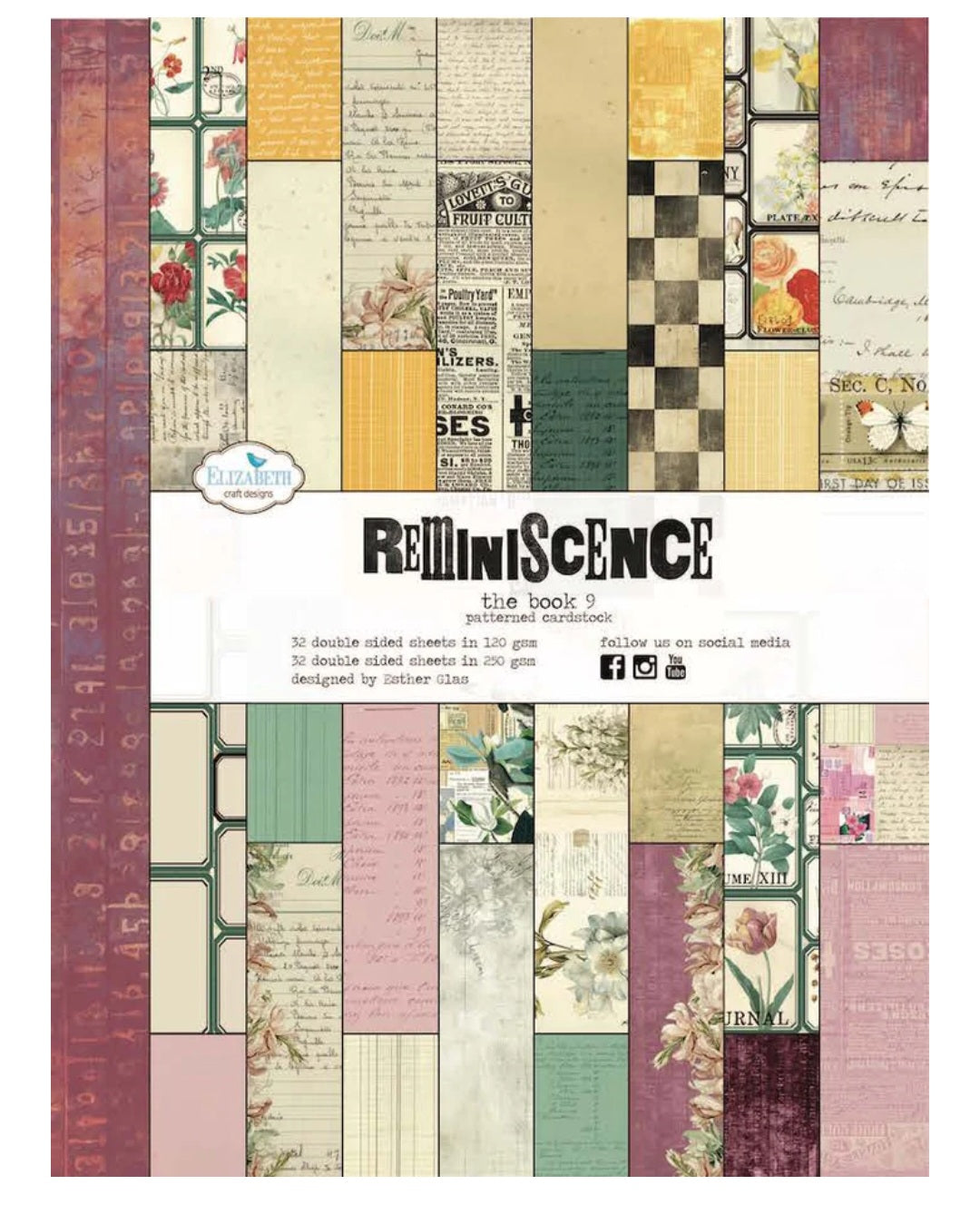 Botanical Blend Elizabeth Craft Designs complete collectie inclusief book 9