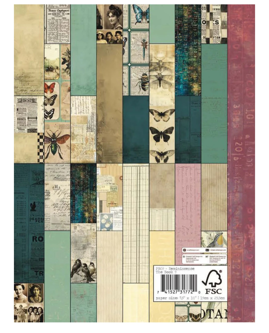 Botanical Blend Elizabeth Craft Designs complete collectie inclusief book 9