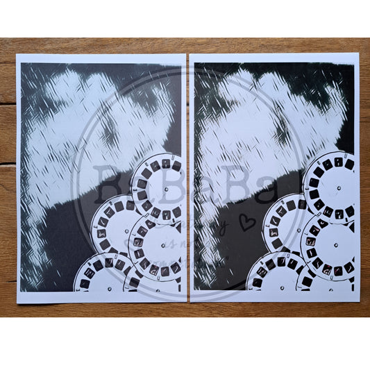 digital download viewmaster black white - bababa