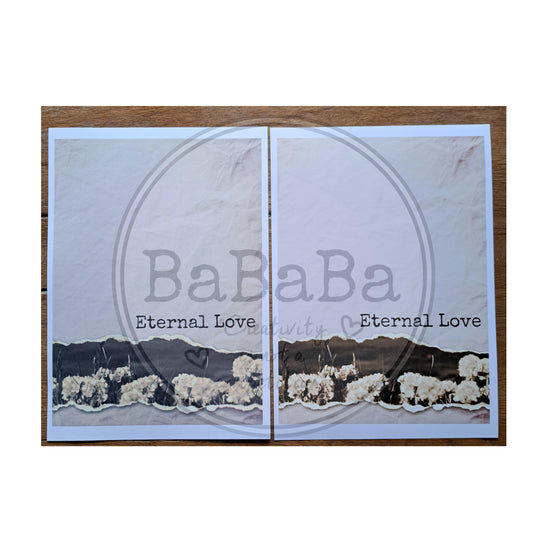 digital download flowers eternal love - bababa