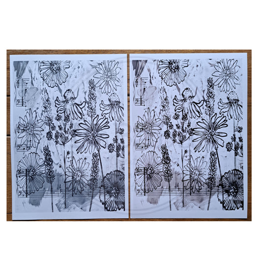 digital download flowers - bababa