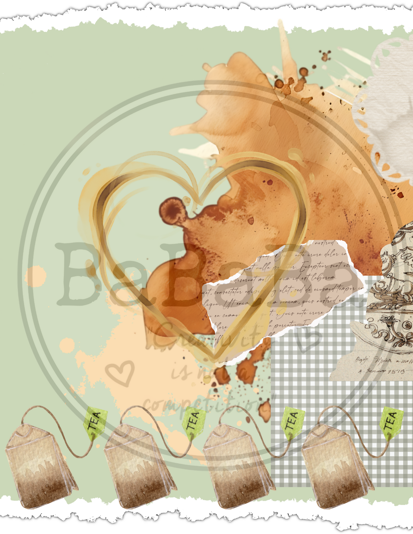 You’re My Best – Tea Kit 2025 | Digitale Artjournal Kit (26 pagina’s)