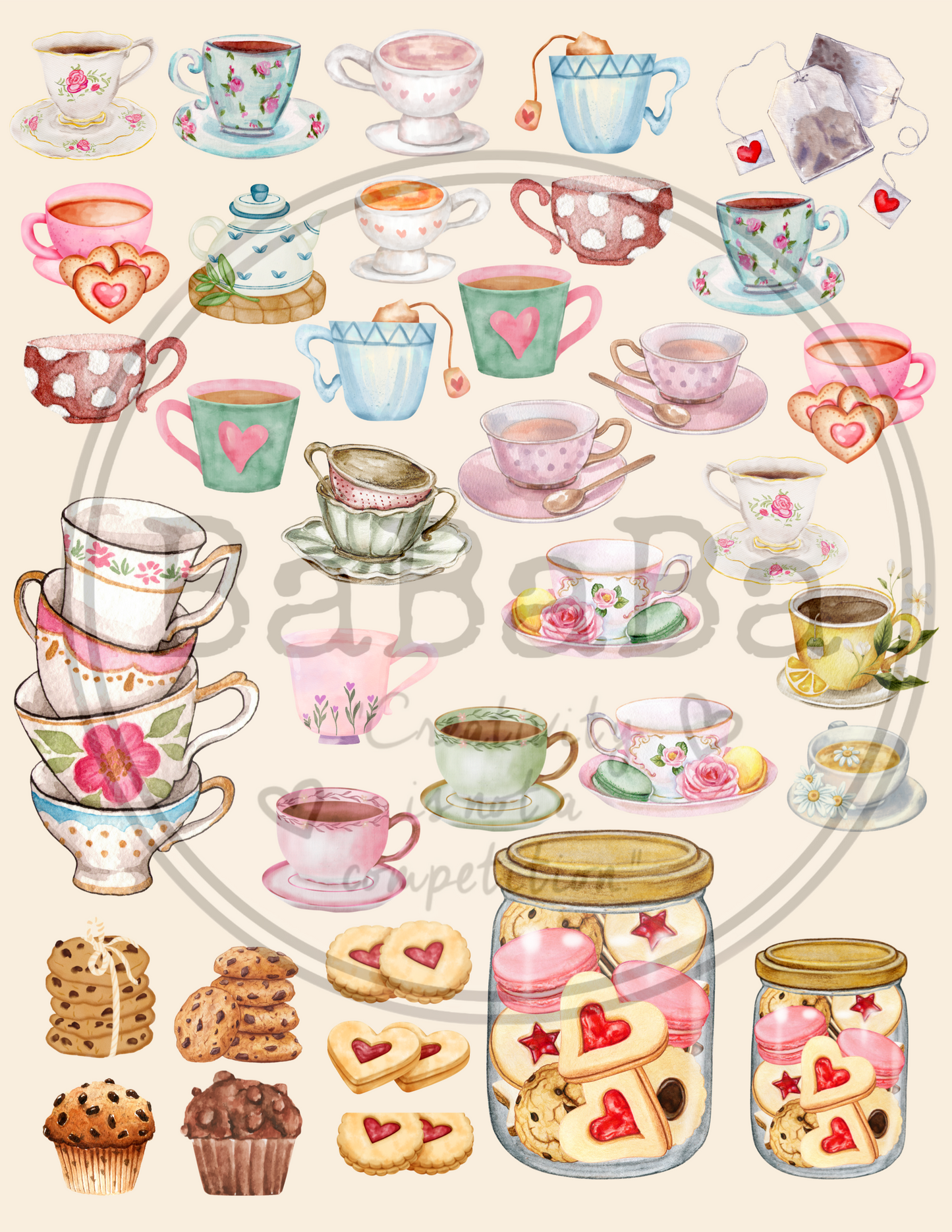 You’re My Best – Tea Kit 2025 | Digitale Artjournal Kit (26 pagina’s)