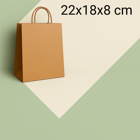 1袋牛皮紙彩色22x18x8cm