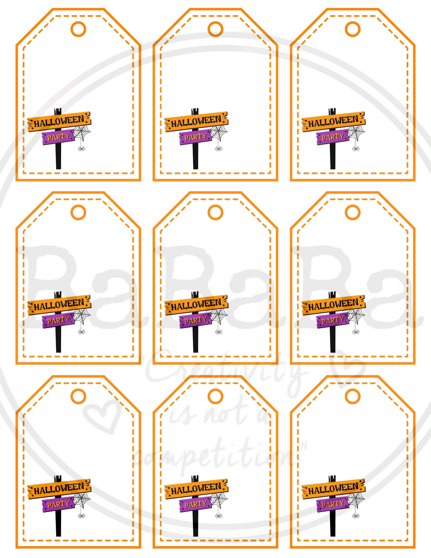 Halloween Kit 2025 - 20 pagina`s met lieve zoete en enge afbeeldingen - digitale download