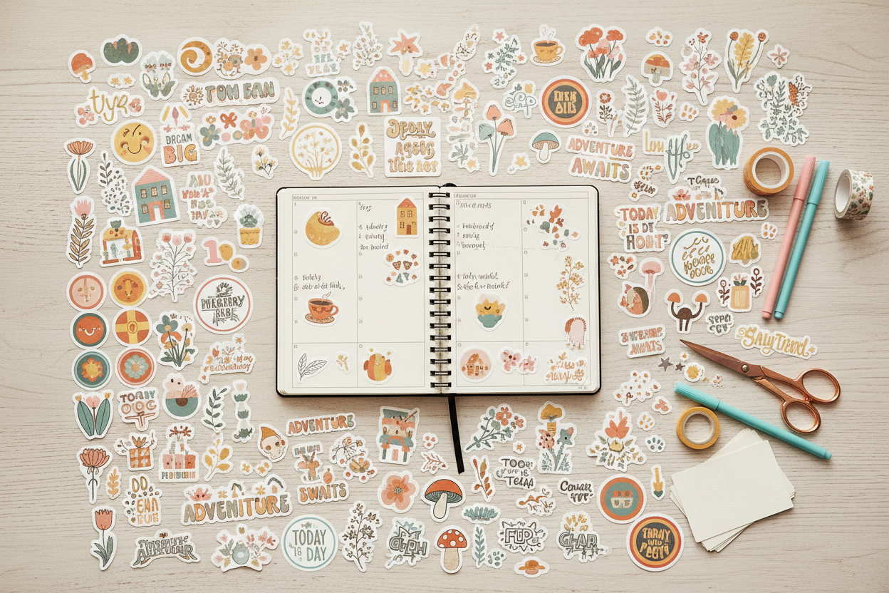 papier stickers
