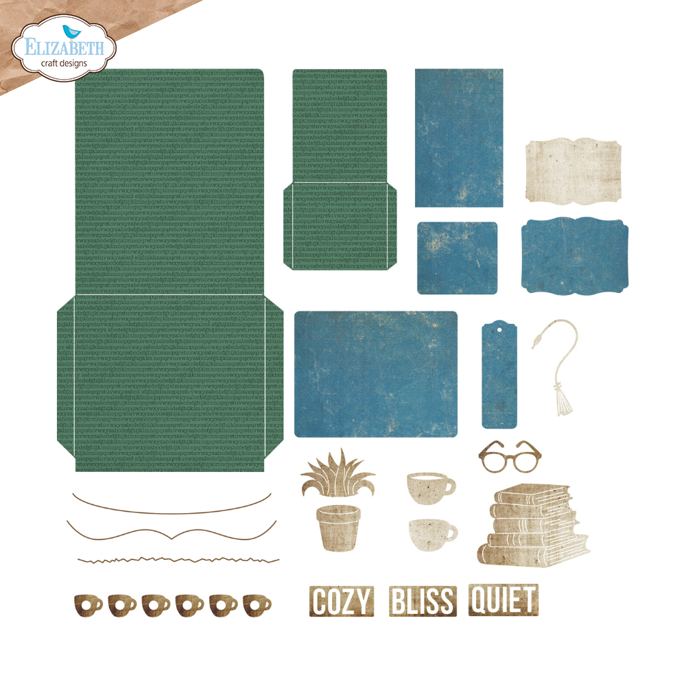 Elizabeth Craft Designs – Complete Annette Green Collectie Bundel (13-delig) Rest & Relaxation
