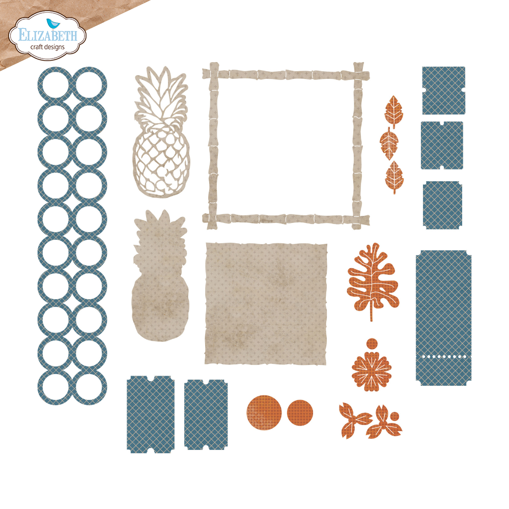 Elizabeth Craft Designs – Complete Annette Green Collectie Bundel (13-delig) Rest & Relaxation