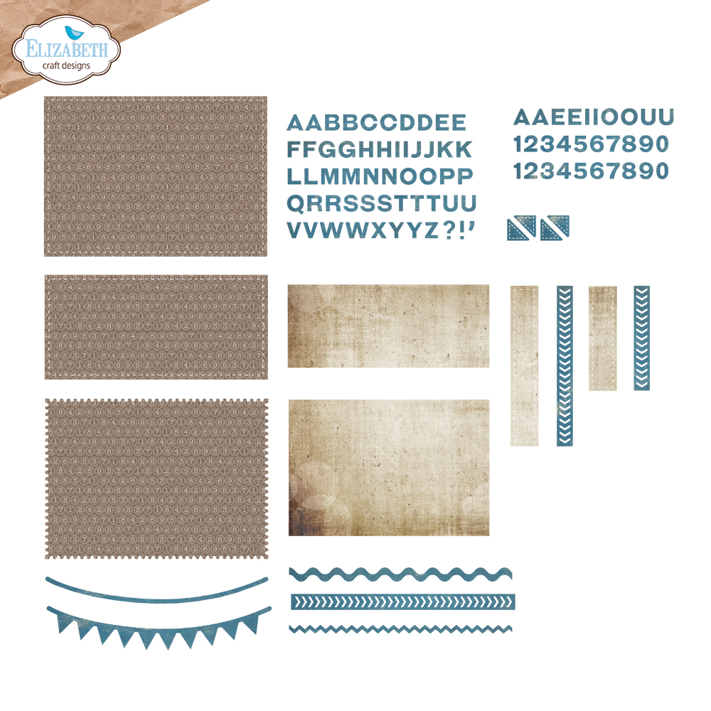 Elizabeth Craft Designs – Complete Annette Green Collectie Bundel (13-delig) Rest & Relaxation