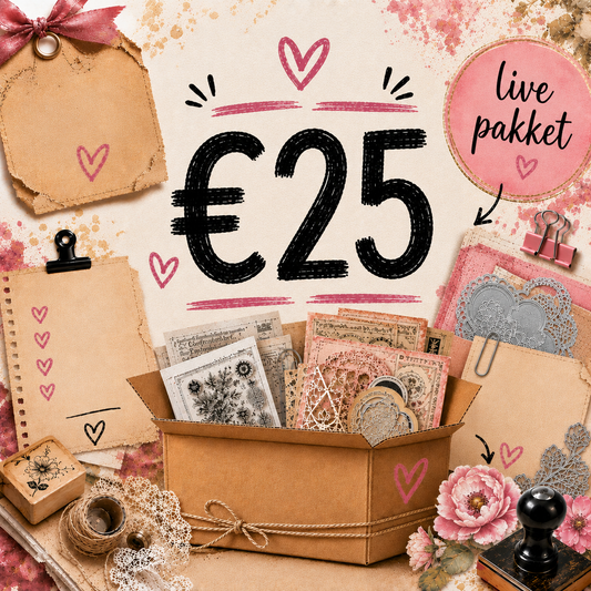 Mysterie Pakket – Stempels, Papier & Hobby Materialen
