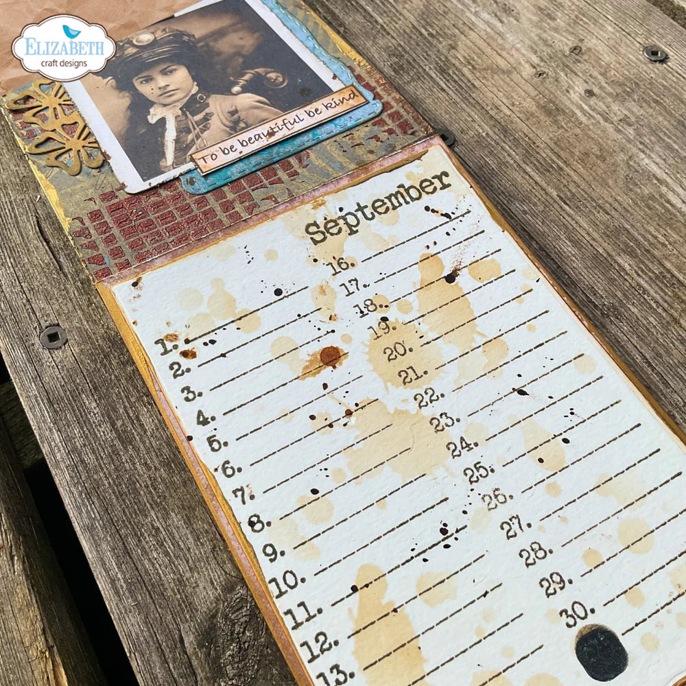 CS439 Limited Edition Dates To Remember clearstempels Elizabeth Craft Designs