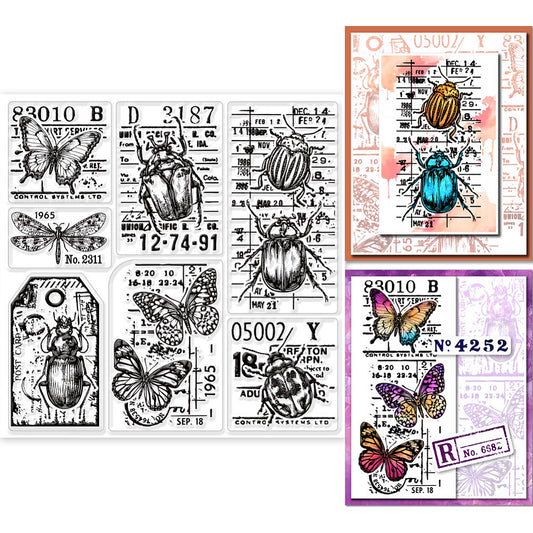 clear stamps insects 2