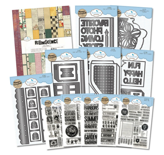 Botanical Blend Elizabeth Craft Designs complete collectie inclusief book 9