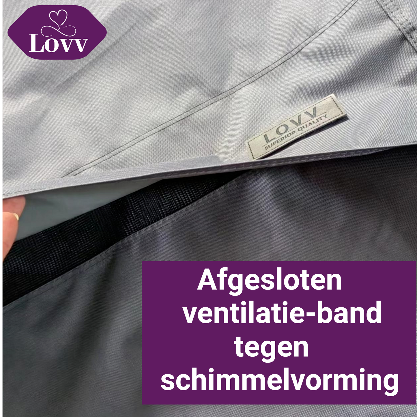 LOVV BBQ hoes-waterdicht-600D-145x117x61cm-Superieure kwaliteit