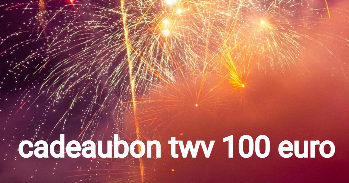 cadeaubon twv 100 euro