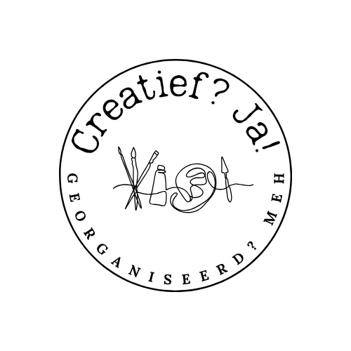 Digitale Sticker – Creatief? Ja! Georganiseerd? Meh – ZIP • SVG • .Studio3