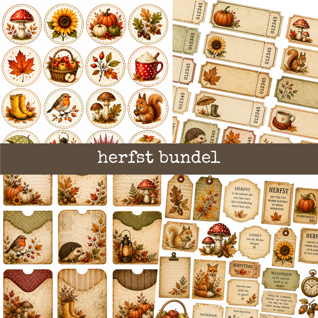Herfst Bundel - Digitale Printables