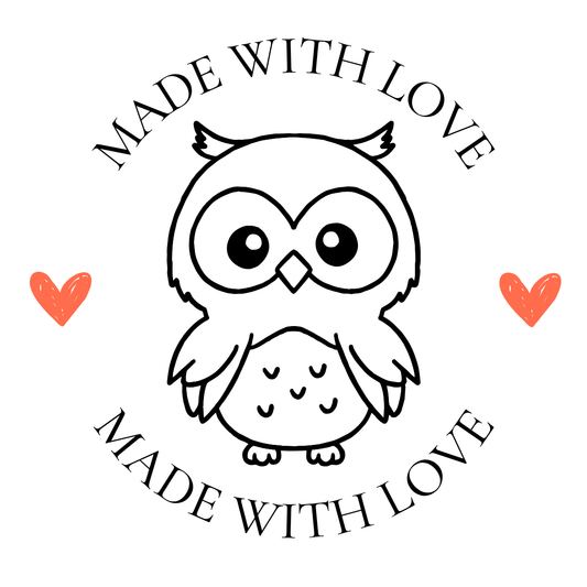 Digitale Sticker – Made with Love – ZIP • SVG • .Studio3