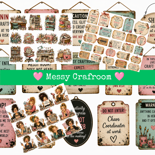 Messy Craftroom Bundle – Free Digital Download